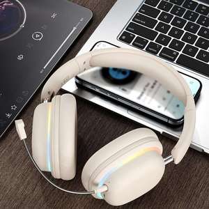 หูฟังไร้สายแบบครอบหู เบสหนัก สำหรับโทรศัพท์มือถือ เหมาะสำหรับเล่นกีฬาและเล่นเกม - Product Image 6