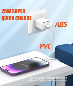 Điện thoại thông minh Phụ kiện 1M 25W Cáp dữ liệu dòng thiết lập USB 2.0 Micro USB Một Loại-C PD nhanh chóng sạc dữ liệu Loại C Cáp dây - Product Image 4