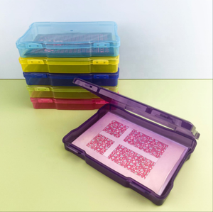 Schlussverkauf 16 + 1 Grußkarten-Organisator Aufbewahrungsbox mit 16 einstellbaren Teilern passt 4 "x 6" Fotos organisieren Karten im Büro Amazon - Product Image 5