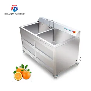 Domates/çilek temizleme makinesi sebze yıkama meyve çamaşır makinesi