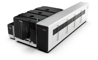 DF3015GS Nouvelle machine de découpe laser à fibre CNC 4 axes haute précision 6000W pour tôles et tubes, système de contrôle Cypcut, tête Yaskawa