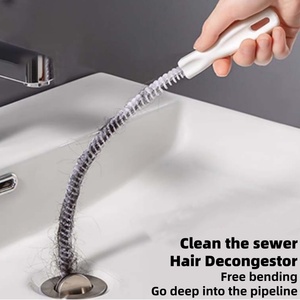 Barra de Limpieza Antiobstrucciones, Herramienta Mágica para Desatascar <span class=keywords><strong>Tuberías</strong></span>, <span class=keywords><strong>Desatascador</strong></span> de Drenajes, Limpieza de Cabellos en Cocina, Inodoros y Lavabos - Product Image 5