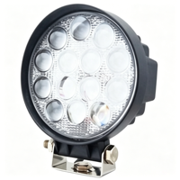 4.5Inch 42W Round LED Work Light 5D Lens IP68 Waterproof 12-48V Auxiliary Driving Lamp Offroad Car Truck Forklift Machinery