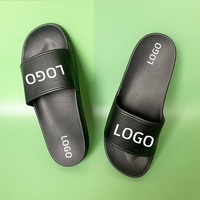 Sandales et claquettes pour femme, nouvelle tendance 2024, prix usine, logo imprimé, semelle plate en PVC, design personnalisé