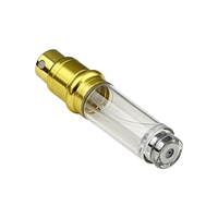 Flacon de parfum de voyage de luxe personnalisé de 5 ml, rechargeable, avec atomiseur en cuir à ouverture facile et boîte, fabriqué par le fabricant