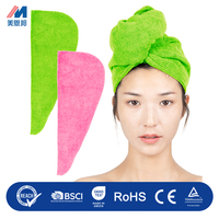 Vente chaude Absorbant Microfibre Head Wrap Femmes Cheveux Serviette Microfibre Cheveux Microfibre Cheveux Turban Serviette Wrap