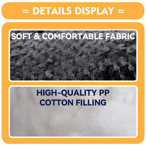 Esteras y almohadillas para perros, accesorios para mascotas de algodón lavables y cálidos, indestructibles, respetuosos con el medio ambiente - Product Image 2