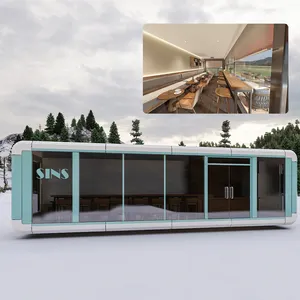 SINS Modern Luxury Prefab Modern Shipping Smart Modular Apple Capsule Cabin House For Sale Apple Cabin