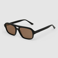 Finione Double pont conduite lunettes de soleil 2025 haut de gamme personnalisé hommes forme mode carré nuances lunettes à la mode acétate lunettes de soleil