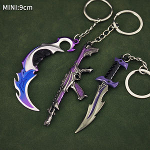 Jeu Jouets Valorant Porte-clés Mini Gun Porte-clés Retail Metal Toy Knife Prime Karambit Reaver Karambit - Product Image 6