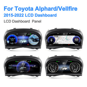 หน้าจอ LCD NaviHua สำหรับ Toyota Alphard Vellfire ปี 2015-2022 ชุดหน้าปัดดิจิตอล ระบบ Linux แบบเสียบใช้งานได้ทันที - Product Image 5