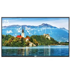 Big size 75 inch LED TV 4K Ultra HD Uhd TV Smart android television