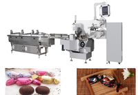 Machines de fabrication de chocolat Machine d'emballage de chocolat Machine d'emballage de chocolat à double torsion