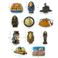 Ägypten Karte Flagge Kairo Kamel Touristen Geschenke Pyramide Anubis Mumie Harz Aufkleber Pharao Sphinx Skarabäus Souvenirs Ägypten Kühlschrankmagnet