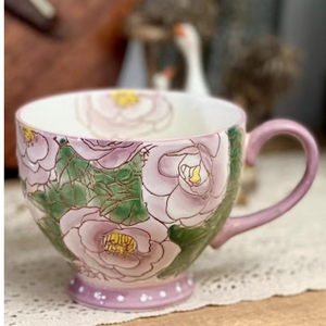 Tazas de Cerámica Hechas a Mano Personalizadas de Fábrica con MOQ Bajo, Tazas de Cerámica para Café, Leche, Cereal, Espresso y Té de 16 oz - Product Image 3