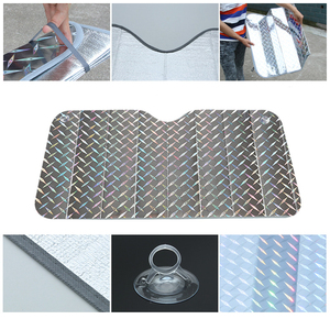 Film laser Protection contre la chaleur estivale Pare-soleil arrière de voiture Pare-soleil avant de voiture pour protéger vos voitures 60*130/140*70 - Product Image 4