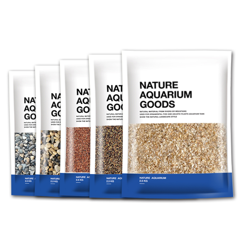 Aquarium Natural Golden Landscaping Decoration Bottom