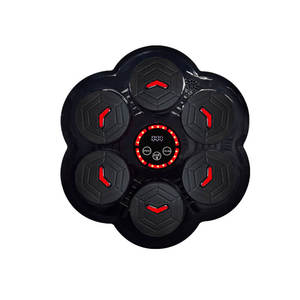 جهاز تدريب الملاكمة الذكي بـ 8 مفاتيح مع إضاءة RGB، أهداف مثبتة على الحائط بدون حفر للصالة الرياضية المنزلية للكبار والأطفال - متوفر بالجملة 1760 جرام - Product Image 5