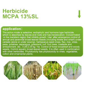MCPA 13% SL Selective <strong>Herbicide</strong> <strong>Weed</strong> Killer <strong>for</strong> Potato Pea Asparagus Wheat Rice Corn Crops - Product Image 5