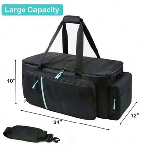 BSCI factory 600D polyester large capacity removable compartment Media pack business travel <b>sneaker</b> storage school <b>waterproof</b> - Product Image 2