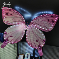 JINDY Nouveauté : Décoration Papillon Bionique Populaire pour Mariages Romantiques, Spectacles et Ambiance Festive