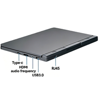 Laptop Gaming Bisnis Baru Intel 8 Inci, Windows 11, Performa Tinggi, Layar 120Hz, Portabel, Body Metal, Colokan US