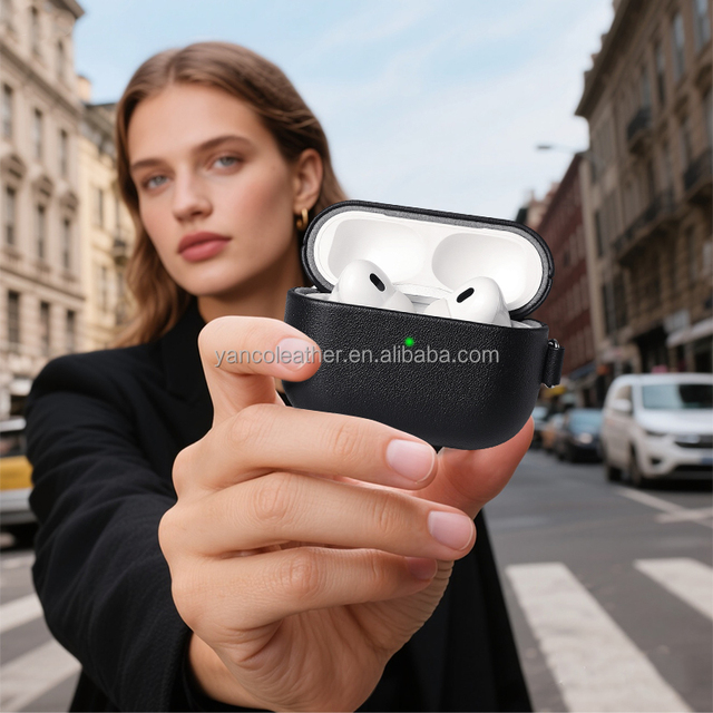 Leather case for airpods Custom Headphone case Headphones Protective case for airpods Pro 2 3