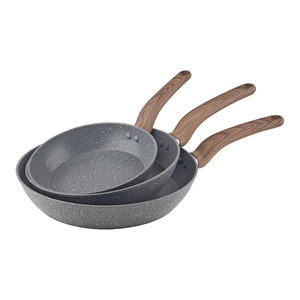 3 uds Sartén envío rápido doble seguridad saludable inducción <span class=keywords><strong>aluminio</strong></span> granito antiadherente sartén cocina utensilios de cocina - Product Image 5