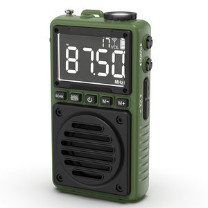 Factory OEM Portable AM FM Digital Radio with Large Display Scan Timer BT Function USB Battery Powered Pocket Outdoor Radio - Product Image 3