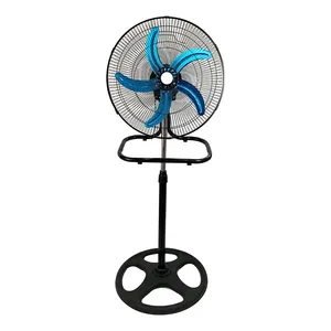 Ventilador de suelo de montaje en pared de 110V 220V 3 en 1 ventilador de refrigeración de aire de Pedestal eléctrico de lujo para el hogar con oscilante