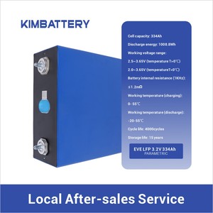 100% Original <span class=keywords><strong>3</strong></span>.2V 334Ah LF334 Sel Baterai LiFePO4 Kelas A untuk Penyimpanan Energi Surya RV EV UPS Paket Baterai Golf Cart - Product Image 5