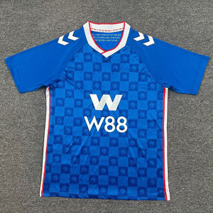 Maillot de football d'été nouvelle saison 2025/26 Sunderland imprimé, design personnalisé, domicile/extérieur, manches courtes, polyester, séchage rapide - Product Image 1