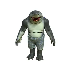 Patung karakter PVC king Shark, patung aksi, patung karakter PVC, king Shark, model mainan, film DC 21cm