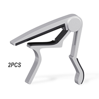 Wholesale Classic Electric & Acoustic Guitar Capo with Aluminum Alloy Tuning Clamp and PVC Picks