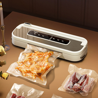 Dites adieu aux déchets alimentaires Le scellant sous vide compact garde les ingrédients frais pendant des semaines