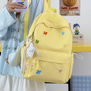 New arrivalsense of designniche style student <b>school</b> bag cross-border fashionembroider youth campus <b>backpack</b> - Product Image 4