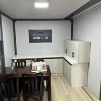Maison préfabriquée en conteneur pour hôtel en plein air, structure en acier, villa capsule moderne, résistante aux tremblements de terre, durable, centre commercial, parc