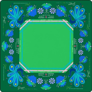 <span class=keywords><strong>Tapis</strong></span> de Mahjong Américain Pliable de Luxe 33x33 en Néoprène Antidérapant Cousu, <span class=keywords><strong>Tapis</strong></span> de <span class=keywords><strong>Jeu</strong></span> 31.5*31.5 pouces Whitelotus - Product Image 6