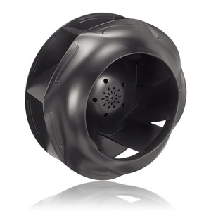 Ventilador Axial Compacto de 12 Pulgadas con Aspas de Plástico, Rodamiento de Bolas, Eléctrico, Negro, Fabricado en Alemania, Ventilador de Flujo Axial para Ductos - Product Image 5