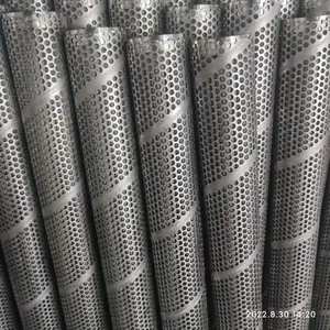 LIANDA 316 paslanmaz çelik 20 inç uzunluk pileli metal fiber filtre ortamı buhar filtresi