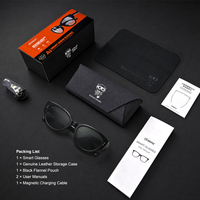 Lunettes intelligentes tendance à monture œil-de-chat avec IA, traduction en temps réel, conversation vocale, lecture de musique et appels téléphoniques
