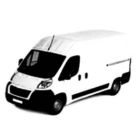 Esquina de Parachoques Delantero Derecho con Cubierta para Gancho de Remolque para Faros Antiniebla para FIAT Ducato 2006 PEUGEOT Boxer 2006 CITROEN Jumper 2006