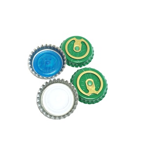<span class=keywords><strong>Tapas</strong></span> de Botella de Cerveza de 26 mm con Anillo de Apertura Fácil y Coloridas para Botellas de Cerveza y Bebidas - Product Image 2