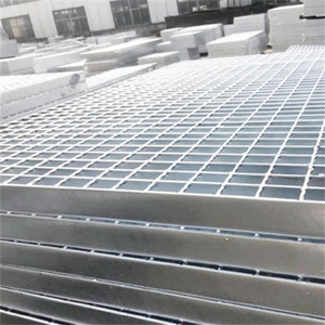 Grille en acier de conception moderne, antistatique, carrée, gris clair, pour couvercle de drain de centrale électrique et passerelle - Product Image 3