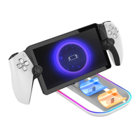 Station RGB pour Play Station Portal pour console PS Portal, station de charge, socle de charge, support pour manette PS5