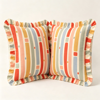 Housse de coussin décorative en pur coton à motifs pour canapé, chaise, chambre à coucher, décoration intérieure - Fournisseur