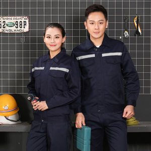 TONGYANG-ropa de trabajo de manga larga para hombres y mujeres, uniforme de trabajo, conjunto mecánico reflectante de fábrica - Product Image 2