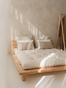 Cadre de <span class=keywords><strong>lit</strong></span> <span class=keywords><strong>en</strong></span> bois écologique, durable et minimaliste, idéal pour les appartements et les lofts – Vente chaude <span class=keywords><strong>en</strong></span> gros (26 unités) - Product Image 3