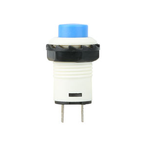 Mini interruttore a <span class=keywords><strong>2</strong></span> Pin autobloccante interruttore a pulsante di accensione/spegnimento struttura elettronica in plastica 250V Max. Tensione 3A Max. - Product Image 3