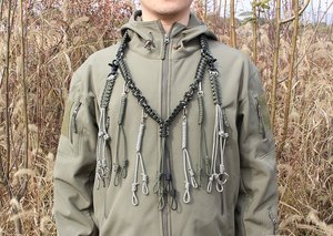 Boucles réglables Lanière d'appel de canard Paracord Game Carrier pour Goose Pheasant Waterfowl Predator Hunting Duck Carrier - Product Image 5